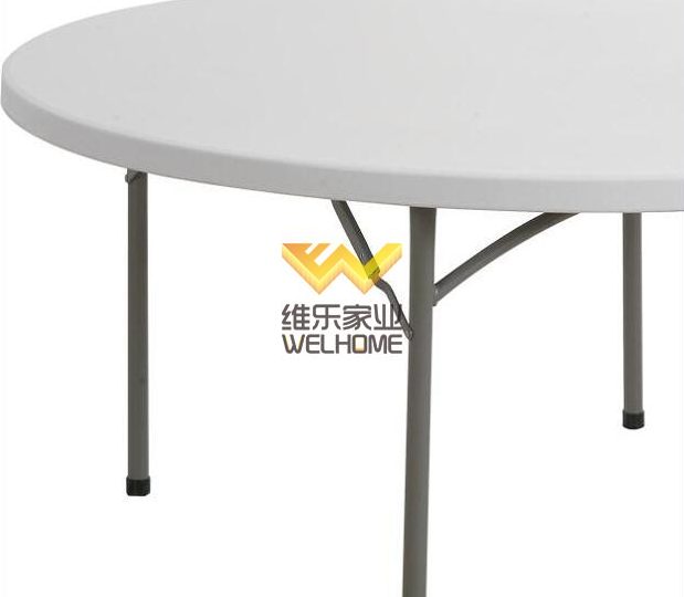  cheap outdoor plastic foldable banquet round table used folding tables for sale